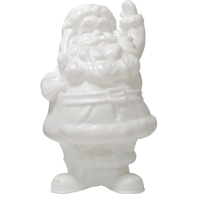 Vyfukovaný model Santa Clause